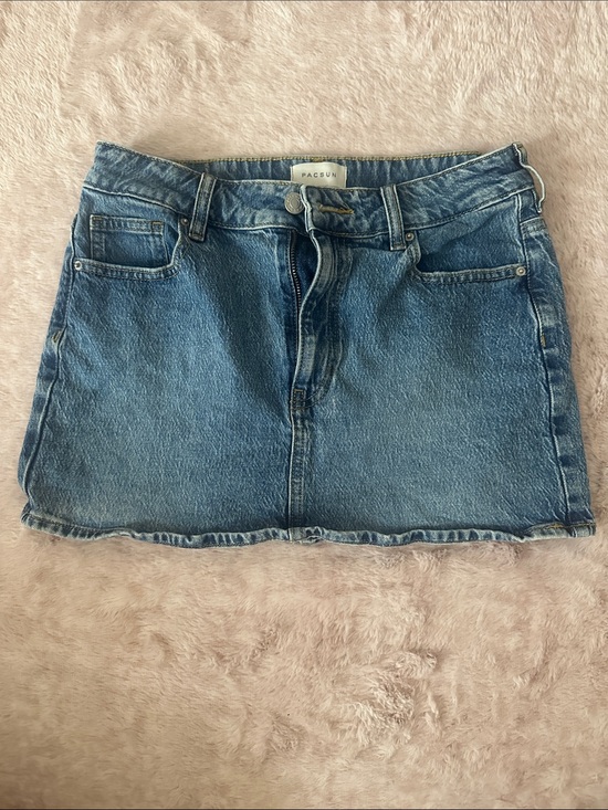 PacSun Dresses & Skirts - PacSun Denim Mini Skirt in Blue Wash
